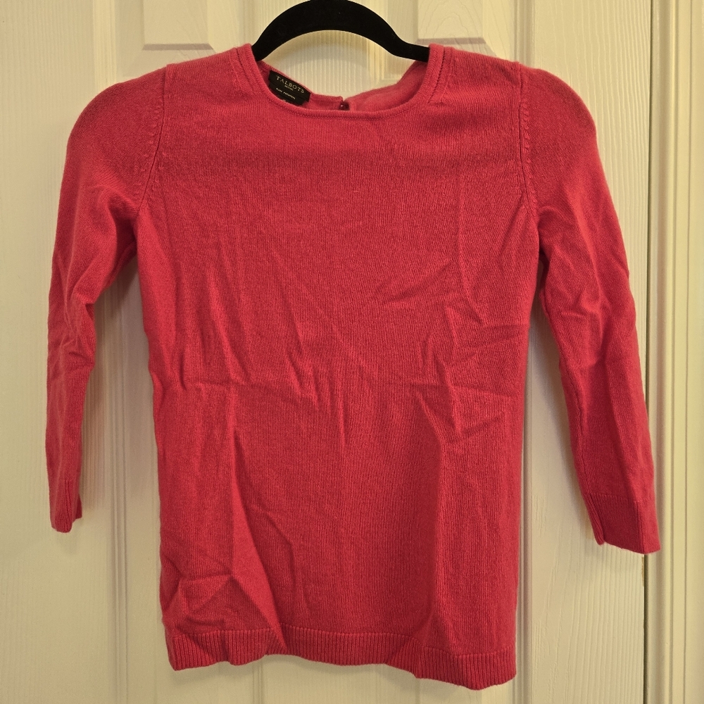 Talbots Pink Sweater